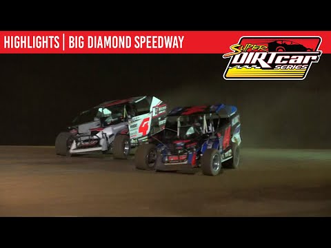 Super DIRTcar Series Big Block Modifieds | Big Diamond Speedway | June 4, 2024 | HIGHLIGHTS - dirt track racing video image