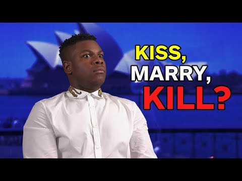 John Boyega Plays Kiss, Marry, Kill - UCKy1dAqELo0zrOtPkf0eTMw