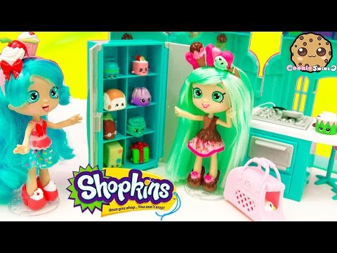 Shoppies Doll Peppa Mint Unboxing Shopkins Season 4 & 3 5 Packs in Fridge - Cookieswirlc Video - UCelMeixAOTs2OQAAi9wU8-g