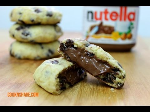 Nutella Chocolate Chip Cookies - UCm2LsXhRkFHFcWC-jcfbepA