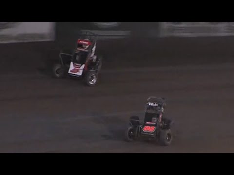 HIGHLIGHTS: USAC Western States Midgets | Merced Speedway | June 24, 2023 - dirt track racing video image