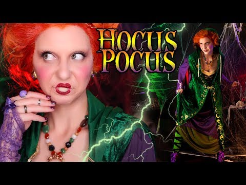 HOCUS POCUS WINIFRED SANDERSON MAKEUP TUTORIAL | HALLOWEEN 2017 - UCiWbNSajTR_7gxfjaXxExJQ