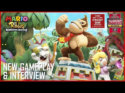 Mario + Rabbids: Donkey Kong’s Adventure | New Gameplay Details and Interview | Ubisoft [NA] - UCBMvc6jvuTxH6TNo9ThpYjg