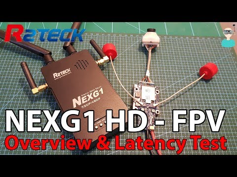 R2TECK NEXG1 HD FPV System - Overview & Latency Test - UCOs-AacDIQvk6oxTfv2LtGA