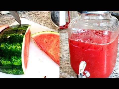 Agua Fresca Watermelon Drink | Agua Fresca De Pina | Agua Fresca Recipes - UCehYu6vFoOvu1MVPW24pUbQ