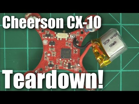 Teardown: Cheerson CX-10 micro quadcopter - UCahqHsTaADV8MMmj2D5i1Vw