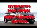 hyundai i20 batteria scarica