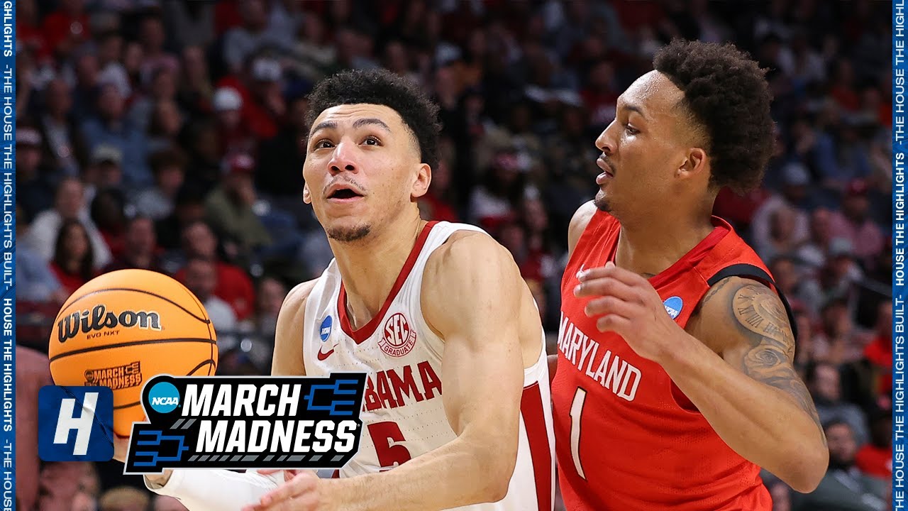Alabama vs Maryland – Game Highlights | First Round | March 18, 2023 | NCAA March Madness