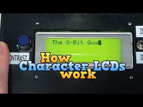 How a Character LCD works Part 1 - UC8uT9cgJorJPWu7ITLGo9Ww
