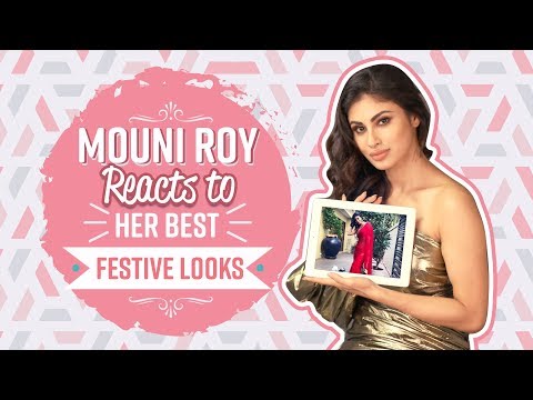 Mouni Roy reacts to her best festive look  |Bollywood Video| Fashion 