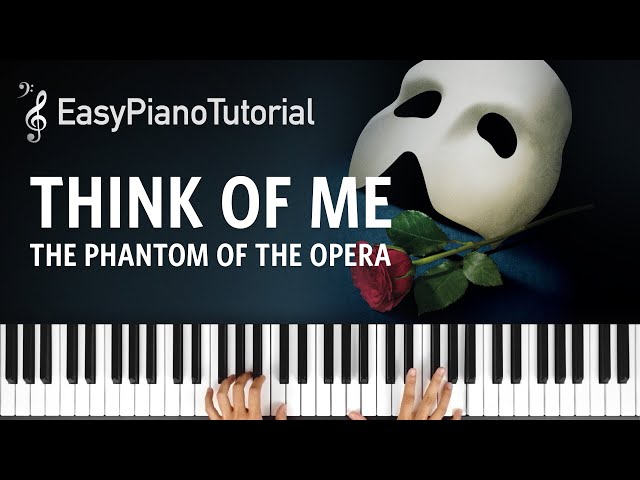 Phantom of the Opera – Think of Me Sheet Music (Piano)