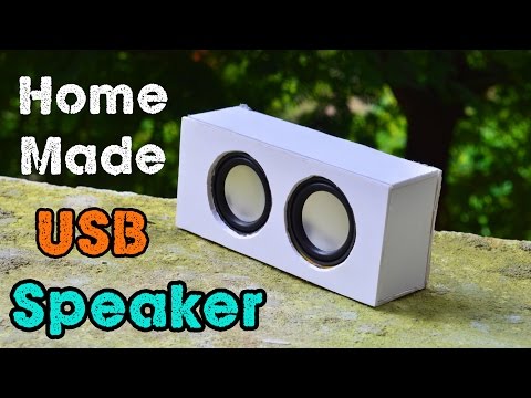 How to Make a USB Speaker at Home - DIY 2.0 Speaker - Very Simple - UCsSdGsFs8Cby3oxiMHTCNEg