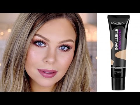 L'Oreal Complete Coverage Foundation First Impressions, Demo & Review - UChplUdodMCdfZfmTQbRhNWw