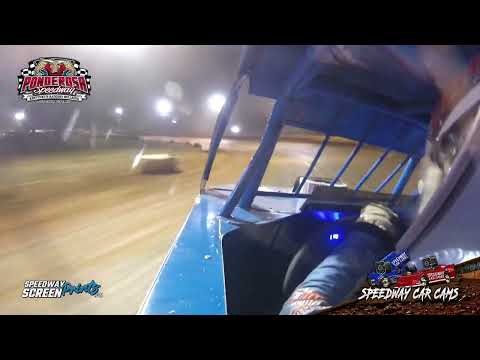 Winner #1H Ben Harmon- Heat &amp; Feature - Modified - Ponderosa Speedway 10-25-24 - dirt track racing video image