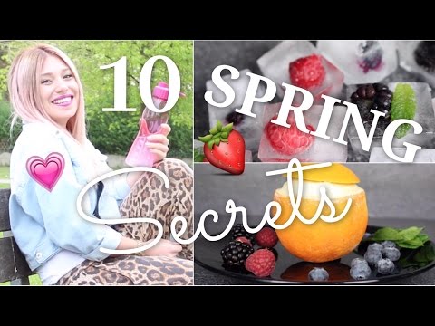 10 easy SPRING SECRETS / HACKS ♥ BibisBeautyPalace - UCHfdTAyg5t4mb1G-3rJ6QsQ