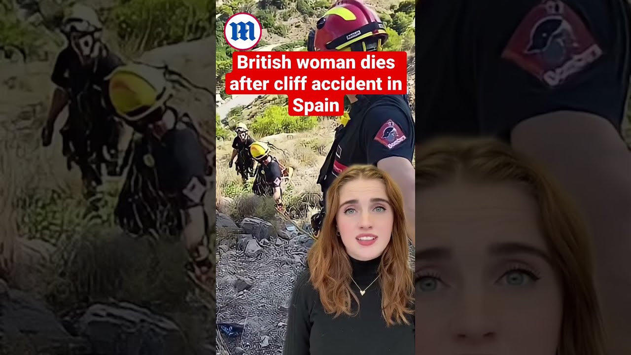 Tragedy as grandmother dies after cliff accident in Spain #news #Shorts #UK #benidorm
