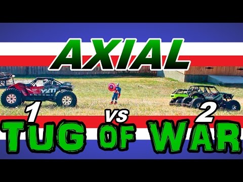 Axial Yeti XL VS Deadbolt & Wraith Tug of War Challenge 2 VS 1 - TheRcSaylors - UCYWhRC3xtD_acDIZdr53huA