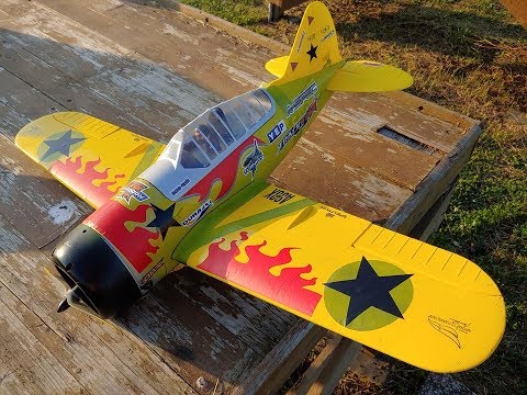 Brewster F2A Buffalo Reno Racer 920mm 4S PNF Speed and sound test - UC3RiLWyCkZnZs-190h_ovyA