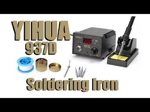 YIHUA 937D Digital Display Soldering Iron Unboxing and Initial Test from Banggood - UC92HE5A7DJtnjUe_JYoRypQ
