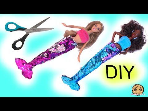 DIY Color Change Glam Barbie Doll Mermaid Tails ! No Sew Easy Craft - UCelMeixAOTs2OQAAi9wU8-g