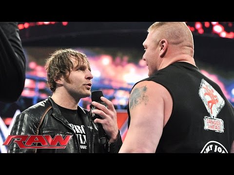 Dean Ambrose wants Brock Lesnar to take him to Suplex City: Raw, February 1, 2016 - UCJ5v_MCY6GNUBTO8-D3XoAg