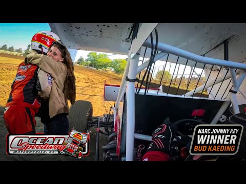 NARC King of the West | Bud Kaeding | 65th Johnny Key Classic Victory at Ocean Speedway - dirt track racing video image