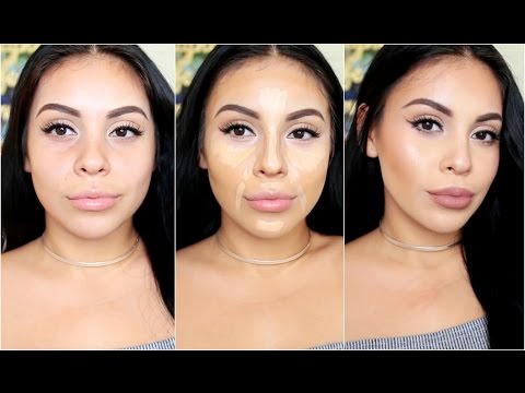 How To DRUGSTORE Contour & Highlight Using Affordable Makeup Brushes | juicyyyyjas - UCqTR5f7YkGro3cPv23SqcqQ