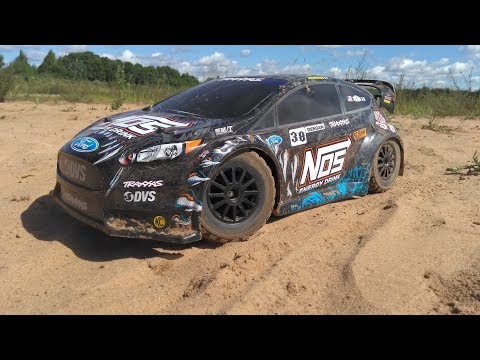 Тюнинг раллийки ... Traxxas NOS Deegan #38 Ford Fiesta на бесколлекторной системе - UCvsV75oPdrYFH7fj-6Mk2wg