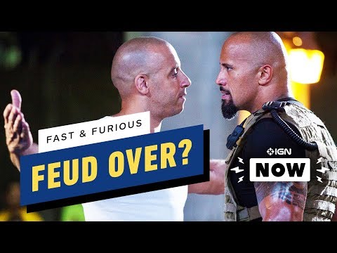 Fast and Furious ‘Candy-Ass Feud’ Ends Between Dwayne Johnson and Vin Diesel - IGN Now - UCKy1dAqELo0zrOtPkf0eTMw