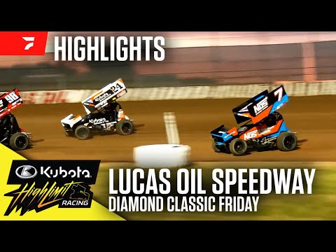 Night #2 | High Limit Racing Diamond Classic Friday at Lucas Oil Speedway 6/27/25 | Highlights - dirt track racing video image