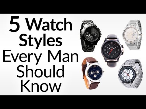 5 Watch Styles Every Man Should Know | Men's Guide To Dress, Dive, Aviator, Field & Racing Watches - UCmRfQHc3U4fV1-i8Ry1HmtA