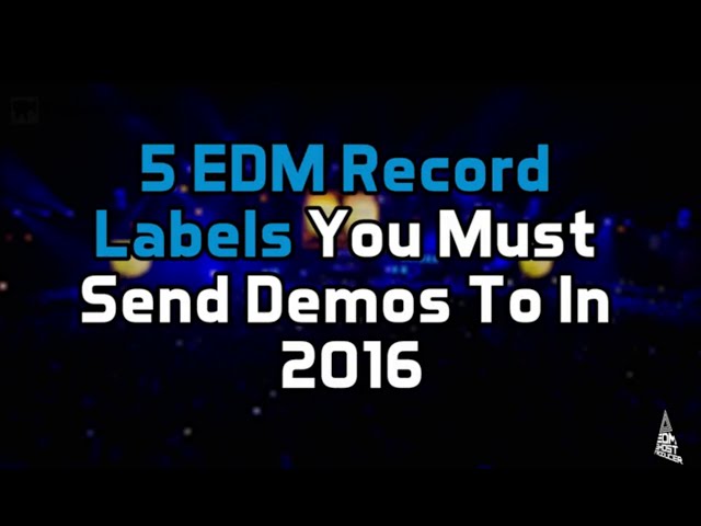 5 Electronic Dance Music Record Labels You Need to Know