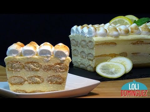 Tiramisú de Limón, SIN HORNO Y MUY FÁCIL - Recetas paso a paso, tutorial - Loli Domínguez - UC5ONfXPjWgqElh0NZaRJ1tg