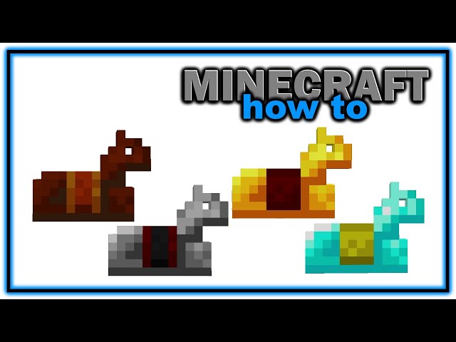 How to make Iron horse armor in Minecraft