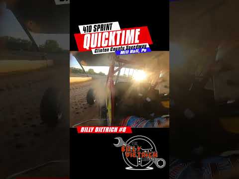 🏁 QUICKTIME!!! #dirttrackracing #sprintcar #racing - dirt track racing video image