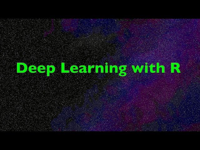 R’s Deep Learning Package: How to Use It