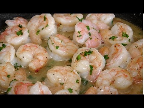 Shrimp Scampi - Recipe by Laura Vitale - Laura in the Kitchen Episode 182 - UCNbngWUqL2eqRw12yAwcICg