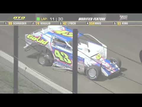 Lebanon Valley Speedway | Modified Feature Highlights | 8/20/22 - dirt track racing video image
