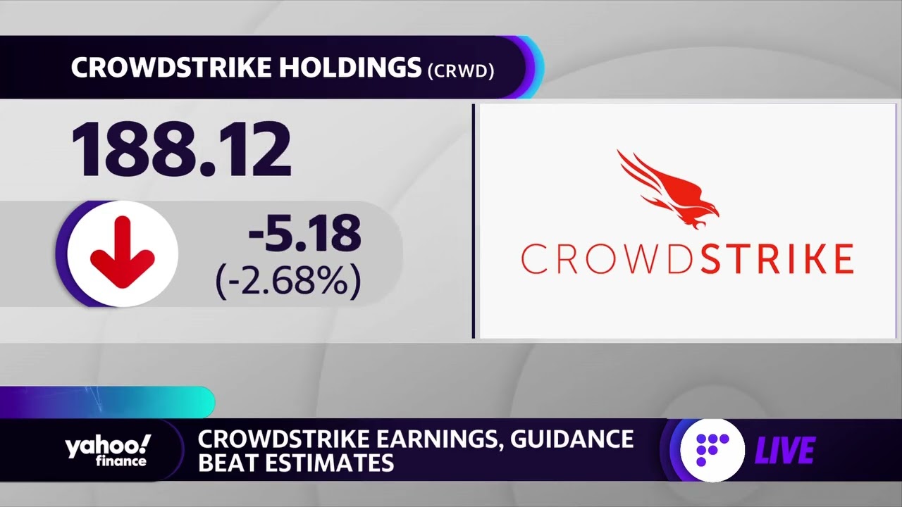 CrowdStrike stock dips despite earnings beat