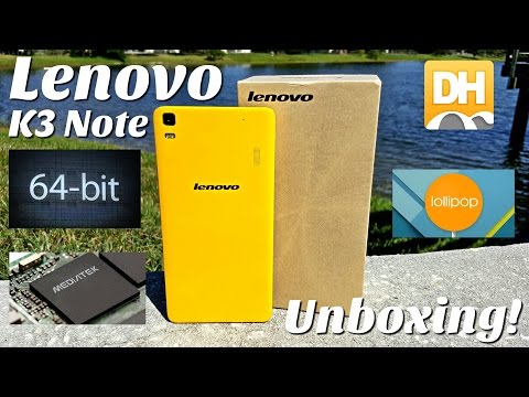 Lenovo K3 Note - [Hands on] - MTK6752 - 5.0 Lollipop - 5.5" FHD 1080P - 2GB/16GB - 13MP - UCemr5DdVlUMWvh3dW0SvUwQ