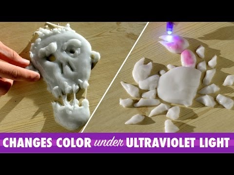 Phantom Thinking Putty changes color under UV light - UCDRbNGFusqlXX4a5vwi9ouQ