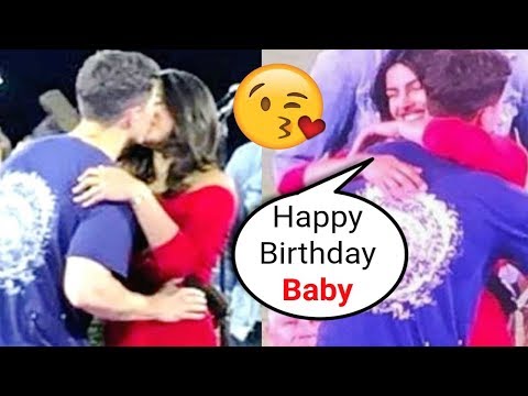 Video of Priyanka Chopra Kissing Nick Jonas On His Birthday