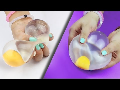 SQUISHY WATER EGG Stress Ball ♥ DIY - UC6gqv2Naj9JiowZgHfPstmg