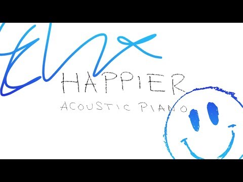 Ed Sheeran - Happier (Acoustic Piano)