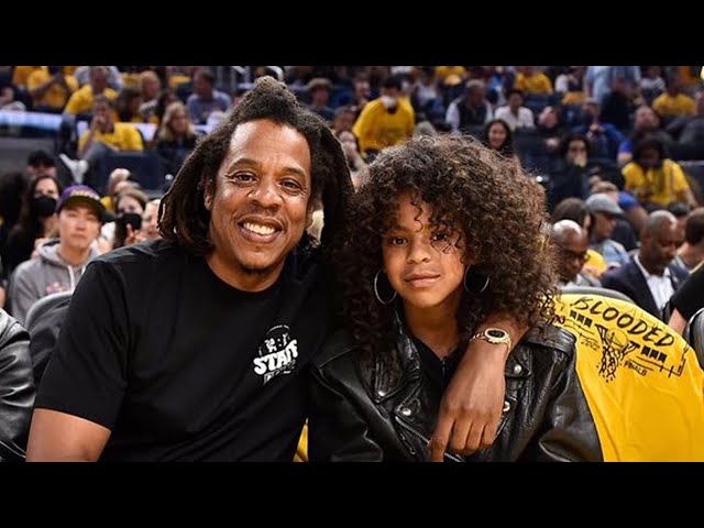 Blue Ivy Shows Off Her Skills at a Basketball Game