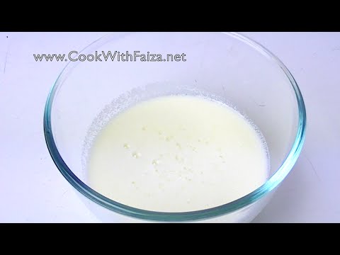 BUTTERMILK (homemade) *COOK WITH FAIZA* - UCR9WXUxcp0bR9OWi5ersIHw