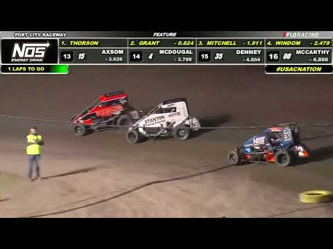 2021 USAC NOS Energy Drink National Midget Season Review - dirt track racing video image
