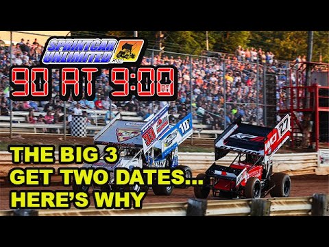 SprintCarUnlimited 90 at 9 for Thursday, December 5th: The Big 3 and two PA Speedweek dates - dirt track racing video image