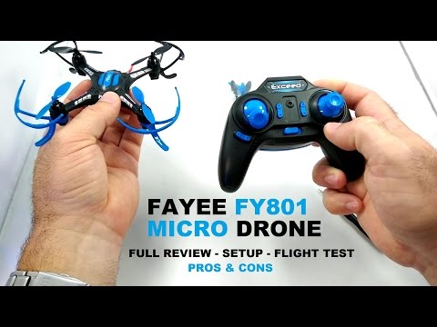 FAYEE FY801 Micro Inverted Flying QuadCopter Drone Review - [Setup, Flight Test, Pros & Cons] - UCVQWy-DTLpRqnuA17WZkjRQ