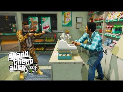 GTA 5 Online ROBBING CHALLENGE! Robbing All Stores in GTA 5! (GTA 5 PS4 Gameplay) - UC2wKfjlioOCLP4xQMOWNcgg